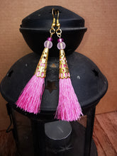 Show me some Tassel!, hand wired glorious tasselled earrings in various colours