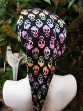 Skullduggery: gay pride, pirate, pixie, alternative, festival winter hat. LGBT, Queer. halloween skulls