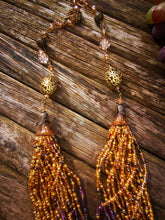 Stranded and beaded  multi strand  statement necklaces  The "Encounter" Range,