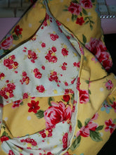 contrasting fabrics