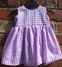 Handmade,  girls dress, polycotton, size  51cm chest, 12 to 18 month approx