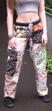 Festival, Hippie, patchwork, Pants, Handmade patchwork trousers, alternative lounge pants
