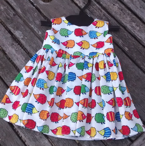 Tiny Baby Dress, 40cm chest 5lb birth weight