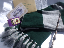 Slytherin style year 1 onwards, Harry Potter inspired 6ft double thickness scarf